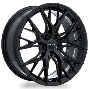 RTX Wheels – Valkyrie – Black – 17″x7.5″ 40mm – All weather Wheels – 083038